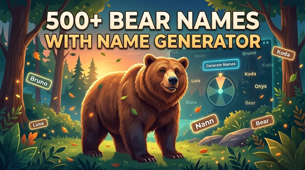 Bear Names With Name Generator